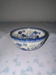 Blue Poppy Ice Cream Bowl - Shape 017 - Pattern Blue Poppy