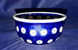Manufaktura Holly Berry with Owls Eye Small Bowl - Shape: M-079 - Pattern: Holly Berry with Owls Eye