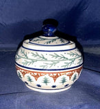 Zaklady Pine Tree Large Sugar Bowl - Shape: GU694 - Pattern: Pine Tree (176)