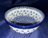 Ceramika Artystyczna Georgia Blue Cereal Bowl - Shape: 209 - Pattern: Georgia Blue (2785)