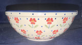 Manufaktura Red Daisy 20 oz. Bowl - Shape: M-090 - Pattern: Red Daisy