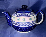 Zaklady Picking Clovers Coffee Pot - Shape: GU596 - Pattern: Picking Clovers