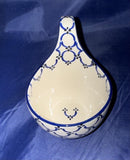 Ceramika Artystyczna Blue Lattice Loop Mug - Shape 845 - Pattern Blue Lattice (27)