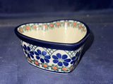 Ceramika Artystyczna Primrose Heart Dish - Shape: A45 - Pattern: Primorse (854A)