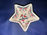 Red Cardinal Star Bowl - Shape M-046 - Pattern Red Cardinal (GILE)