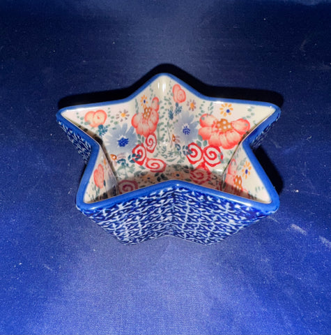 Sweet Pea Star Bowl - Shape M-046 - Pattern Sweet Pea (EO38)