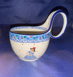 Short Brown Hair Princess Loop Mug - Shape: 845 - Pattern: Short Brown Hair Princess (2286X)