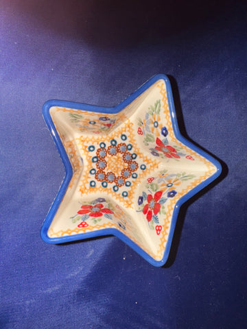 Posie Star Bowl - Shape M-046 - Pattern Posie (DPLC)