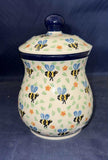 Ceramika Artystyczna Bee 6 inch Jar with Lid - Shape: 833 - Pattern: Bee