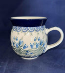 Blue Bell 16 oz. Bubble Mug - Shape: 073 - Pattern: Blue Bell (1432)