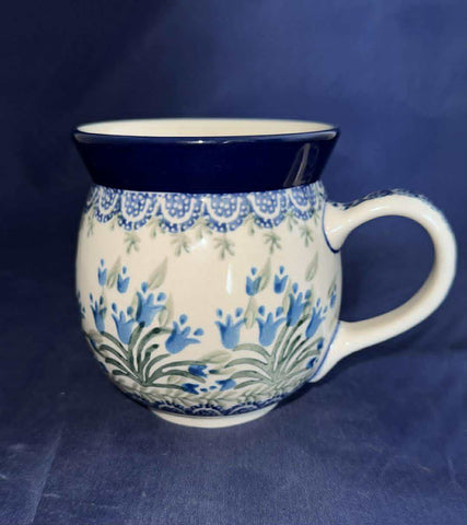 Blue Bell 16 oz. Bubble Mug - Shape: 073 - Pattern: Blue Bell (1432)