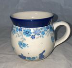 Blue Bunny 12 oz. Bubble Mug - Shape: 070 - Pattern: Blue Bunny