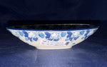 Blue Cherry 7" Oval Bowl - Shape: D85 - Pattern: Blue Cherry (2222)