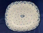 Blue Cherry 14" Baker - Shape: 157 - Pattern: Blue Cherry (2222)