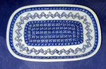 Blue Daisy 10" Platter - Shape: 392 - Pattern: Blue Daisy