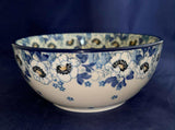 Blue Cherry Bowl - Shape: C38 - Pattern: Blue Cherry (2222)