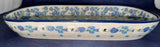 Blue Enchanted XLG Rectangular Baker - Shape: 391 - Pattern: Blue Enchanted