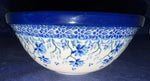 Blue Mum Bowl - Shape: 058 - Pattern: Blue Mum (2524)