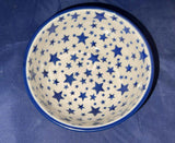 Blue Stars Small Bowl - Shape: C94 - Pattern: Blue Stars (359AX)