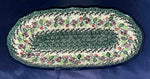 Burgundy Berry 12" Platter - Shape: A42 - Pattern: Burgundy Berry (1415X)