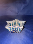 Peacock Star Bowl - Shape M-046 - Pattern Peacock