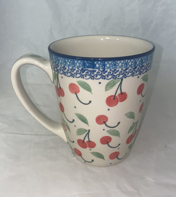 Cherry Large Mug - Shape: D60 - Pattern: Cherry