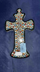 Zaklady Colorful Fish Cross - Shape: DU221 - Pattern: Colorful Fish