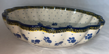 Colorful Paws Medium Scalloped Bowl - Shape: 249 - Pattern: Colorful Paws (1769X)