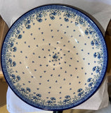 Blue Grapevine 11” Kitchen Bowl - Shape: 055 - Factory: Ceramika Artystyczna