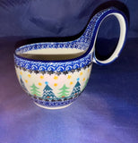 Winter Tree Loop Mug - Shape: 845 - Pattern: Winter Tree (1283X)