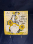 Sunflower Gnome Lunch Napkins