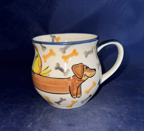 Moja Dachshund 10 oz. Bubble Mug