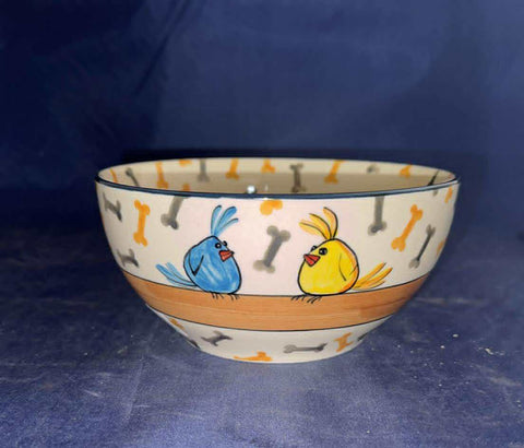 Moja Limited Edition Dachshund with Friends Cereal Bowl