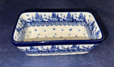 Ceramika Artystyczna Dr. Zhivago Small Rectangular Baker - Shape: 238 - Pattern: Dr. Zhivago (2329X)