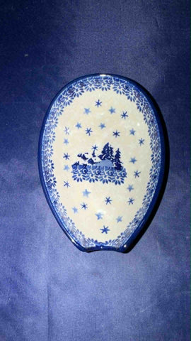 Ceramika Artystyczna Dr. Zhivago Spoon Rest - Shape: 381 - Pattern: Dr. Zhivago (2329X)