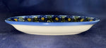 Andy Dripping Flowers Small Oval Dish
