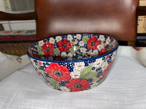 Isabel Large Straight Bowl - Shape: M-193 - Pattern: Isabel (IM02)