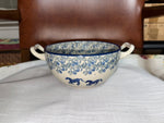 Horse Large Bouillon Bowl - Shape: D02 - Pattern: Horse