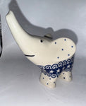 Swirling Stars Elephant Ring Holder/Figurine - Shape: A57 - Pattern: Swirling Stars (367)
