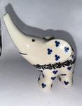 Silverlace Elephant Ring Holder/Figurines - Shape: A57 - Pattern: Silverlace (2158)