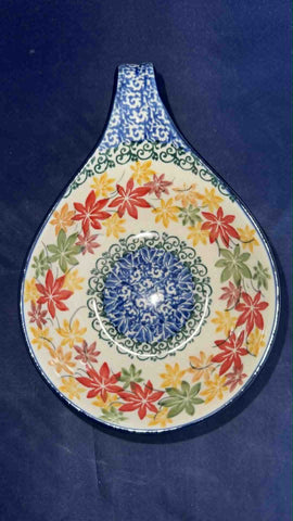 Ceramika Artystyczna Fall Leaves Condiment Dish - Shape: 174 - Pattern: Fall Leaves (2533X)