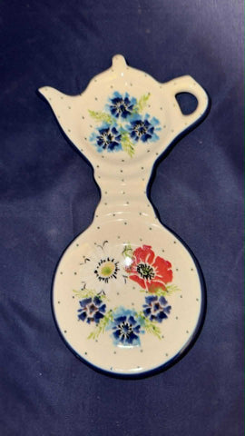 Flower Celebration Teabag Holder - Shape: 764 - Pattern: Flower Celebration (2511X)