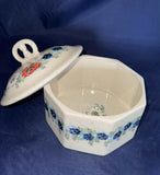 Ceramika Artystyczna Flower Celebration Large Pretzel Box - Shape: 064 - Pattern: Flower Celebration (2511)