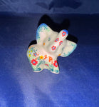Spring Garden Small Elephant Figurine - Pattern: Spring Garden