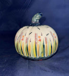 Galia Grass with Bats Luminary Pumpkin - Shape: AD33D