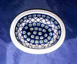 Green Dot Candy Dish - Shape: GU279 - Pattern: Green Dot