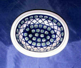Green Dot Candy Dish - Shape: GU279 - Pattern: Green Dot