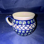 Green Dot 10 oz. Bubble Mug - Shape: GU911 - Pattern: Green Dot