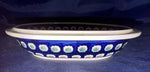 Green Dot Large Candy Dish - Shape: GU280 - Pattern: Green Dot