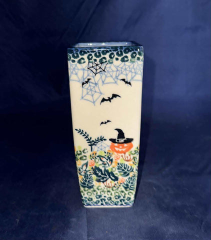 Galia Halloween at Night Vase - Shape: W07 - Pattern: Halloween at Night